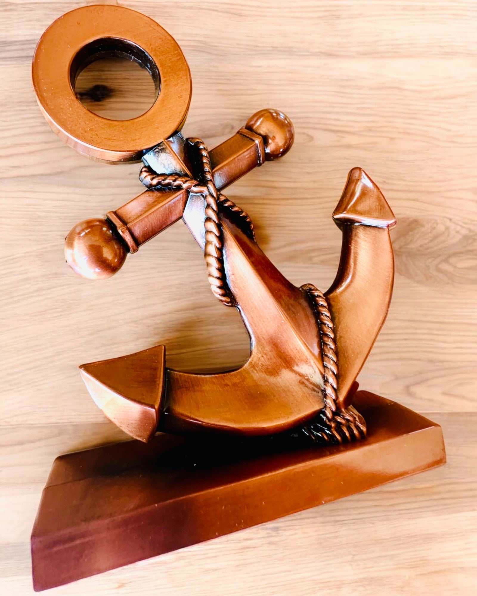 Dekorativ Ankare i Aluminium - Elegant Dekoration med Graveringsmöjlighet - 3 färgvarianter