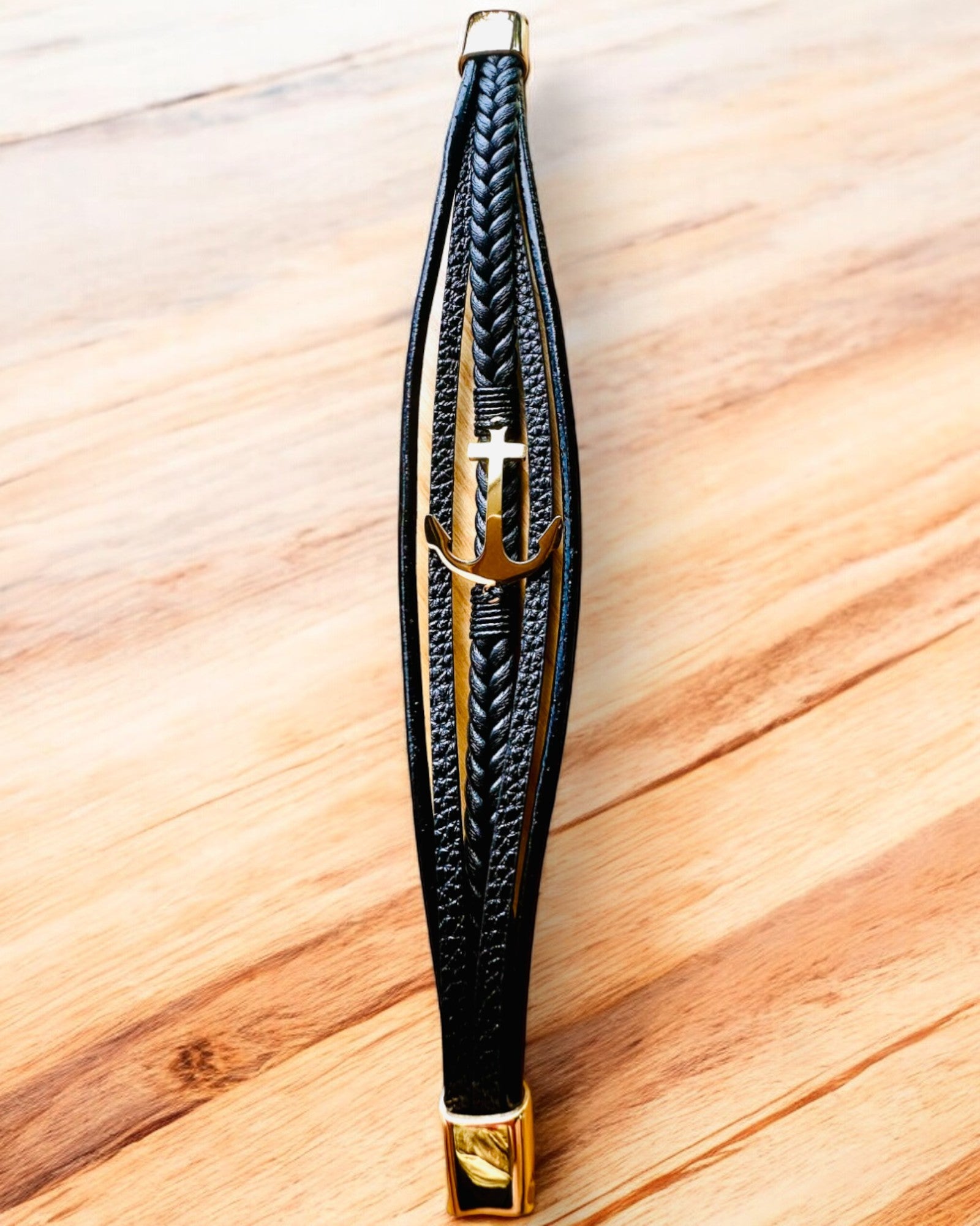 Herrarmband Elegansens Ankare med möjlighet till gravyr som present