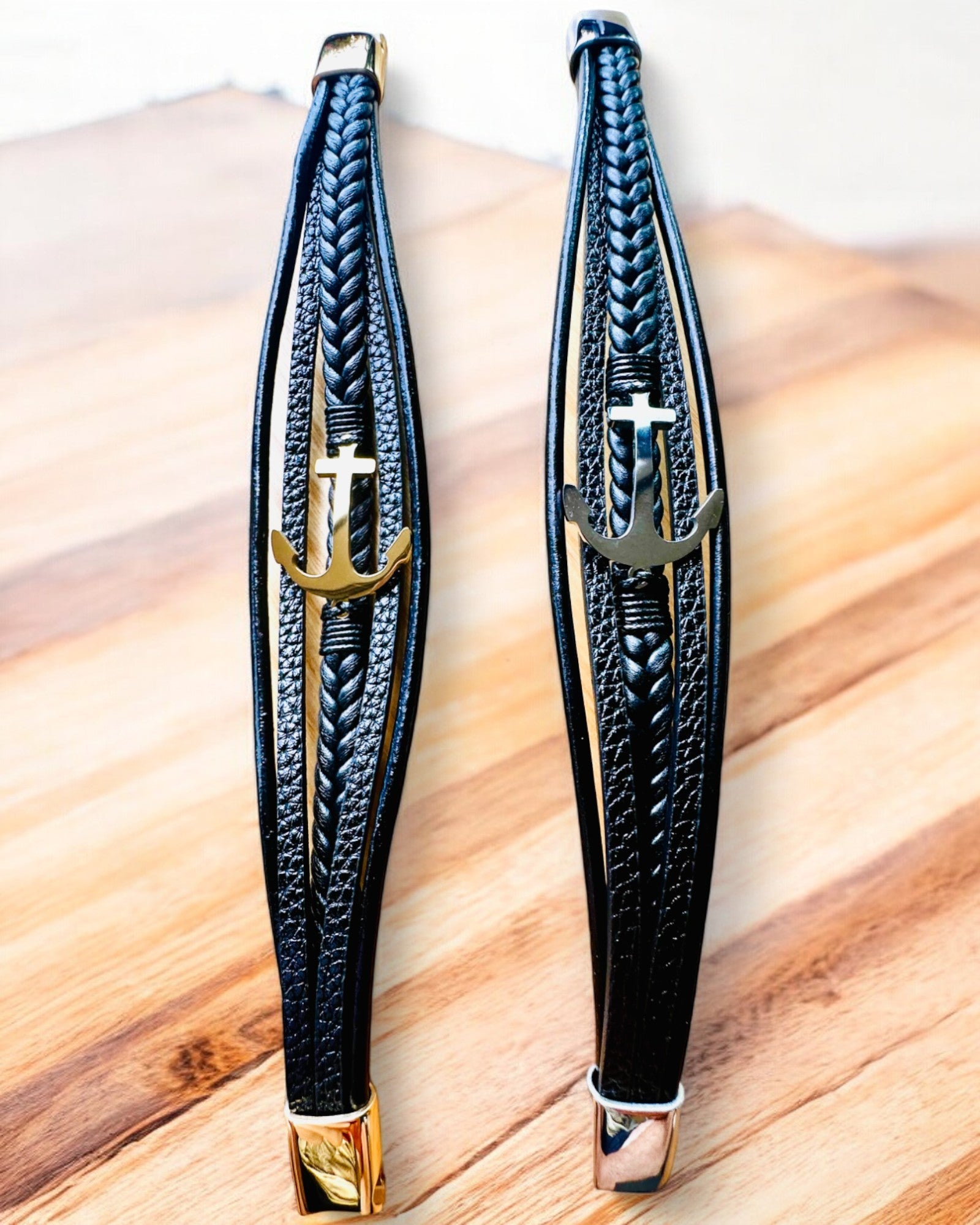 Herrarmband Elegansens Ankare med möjlighet till gravyr som present