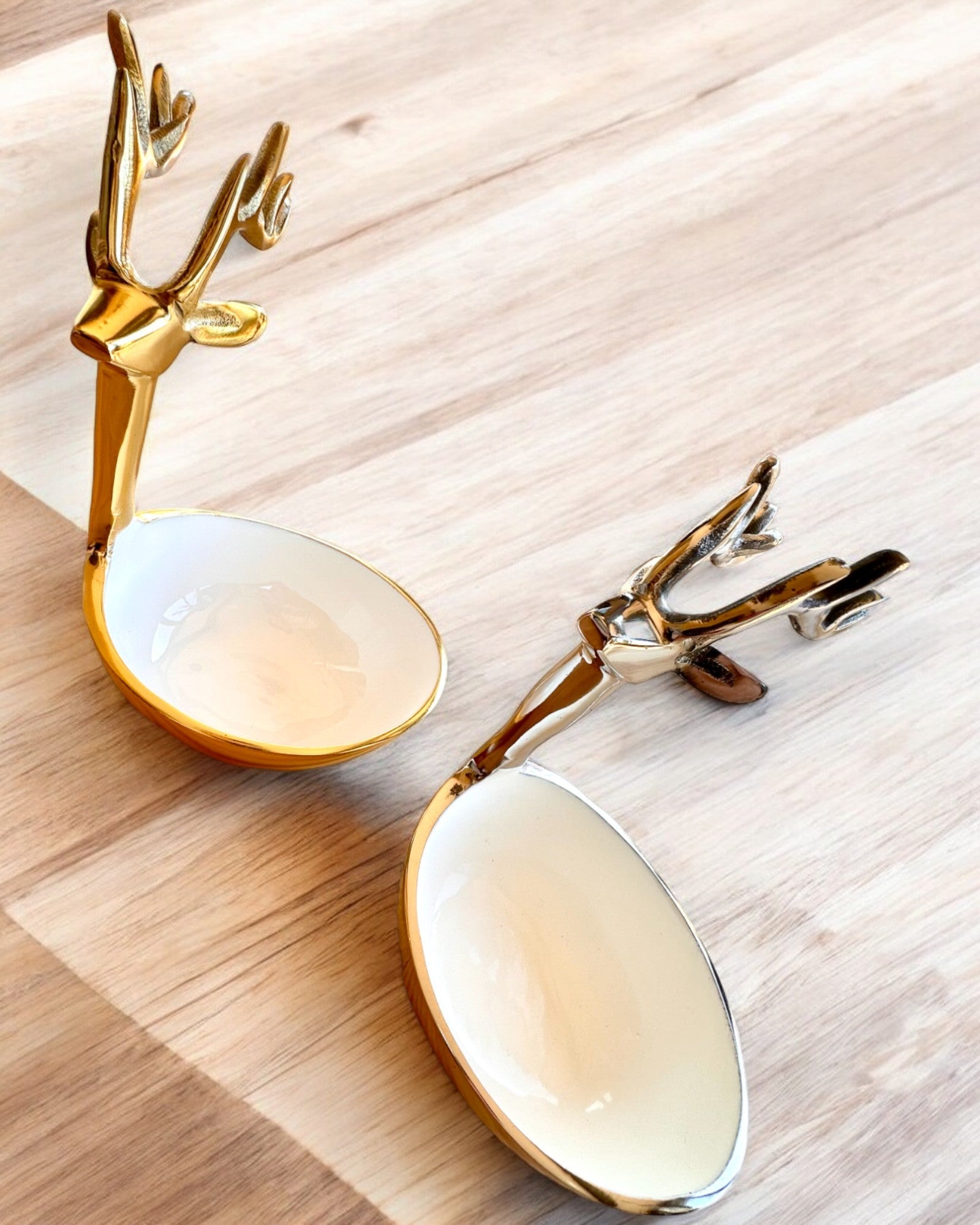 Elegant skål Hornad Skönhet – Hantverk från Indien, personalisering med gravyr