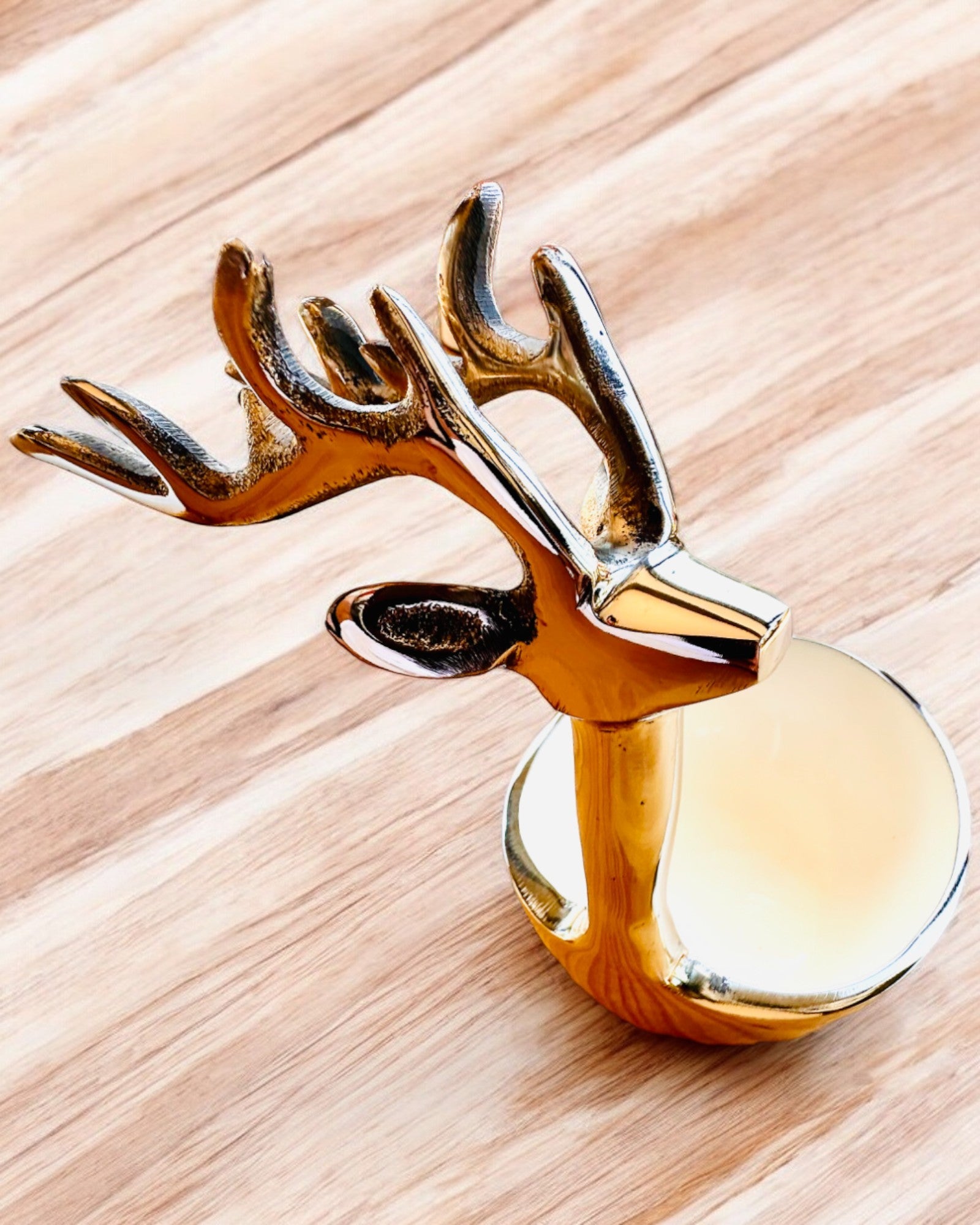 Elegant skål Hornad Skönhet – Hantverk från Indien, personalisering med gravyr