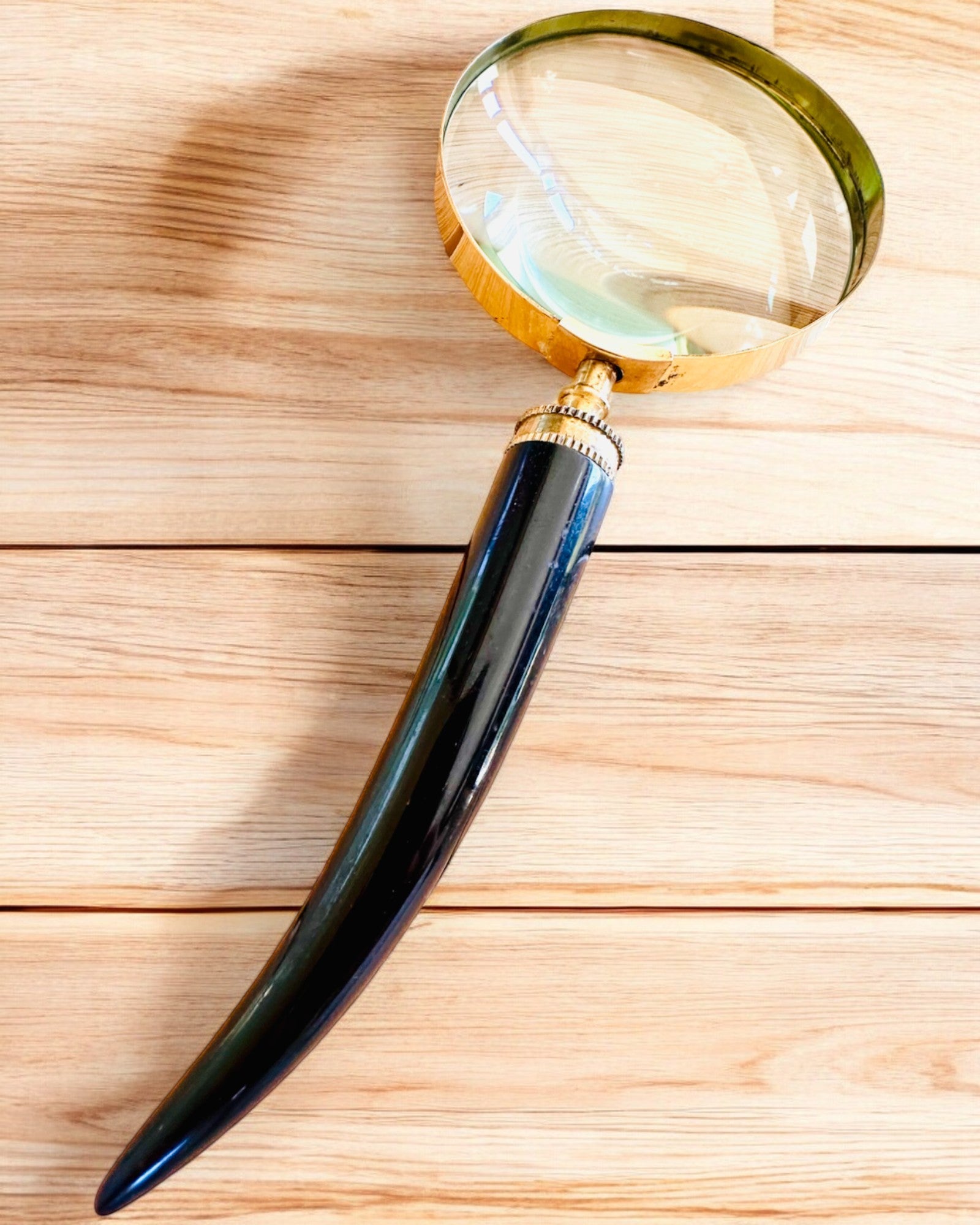 Stor Retro Förstoringsglas, möjlighet till personlig gravyr som present - valbara varianter