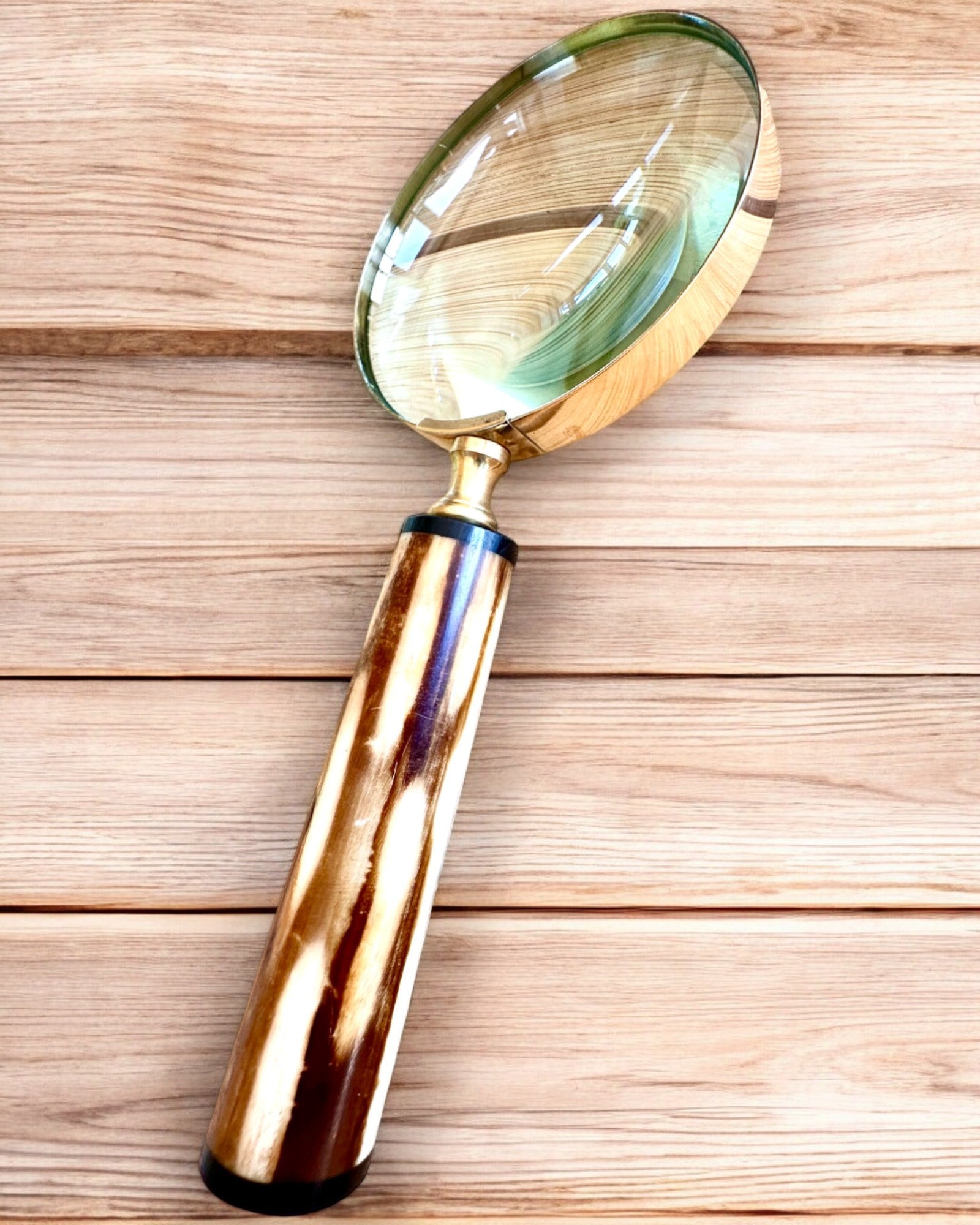 Stor Retro Förstoringsglas, möjlighet till personlig gravyr som present - valbara varianter