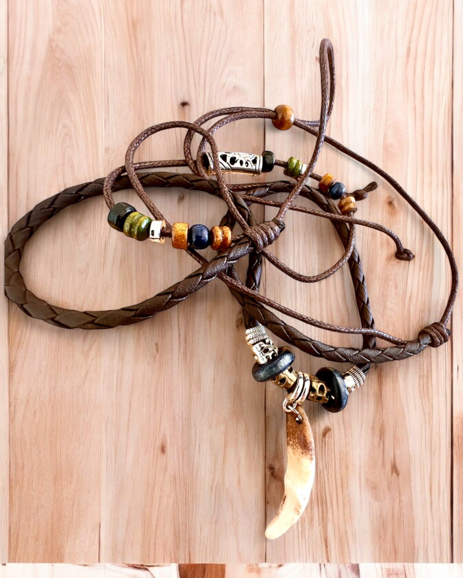 Wilczy Ząb - Kraft Halsband - möjlighet till personlig gravyr som present