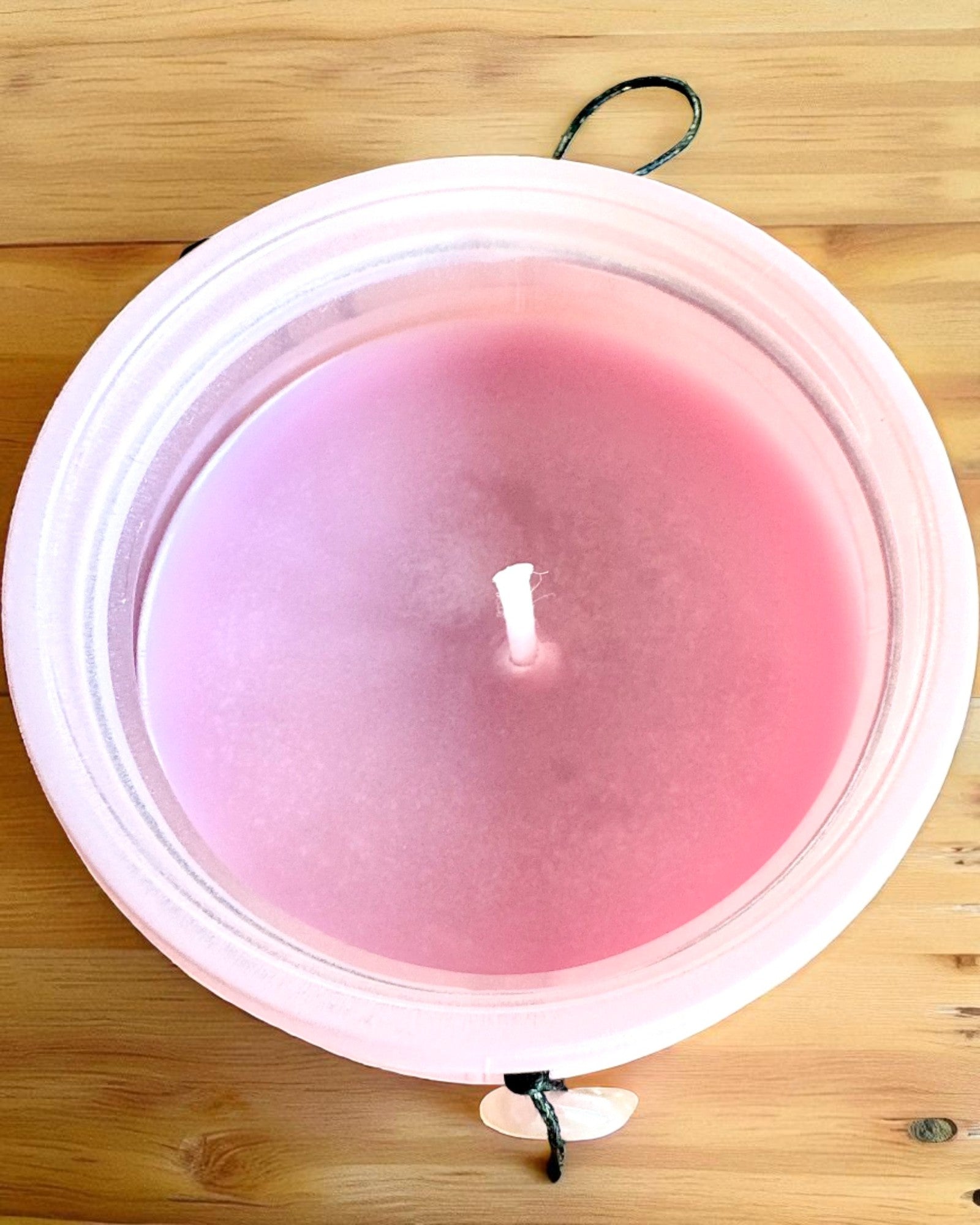 Intentionellt sojaljus Rosenkvarts – kärlek, harmoni och hjärtats lugn, 250 ml, möjlighet till personlig anpassning som present