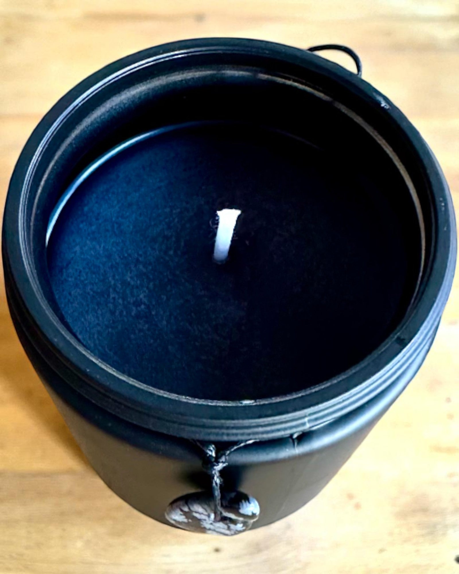 Intentionellt sojavaxljus Obsidians – självförtroende och inre styrka, 250 ml, möjlighet till anpassning som present