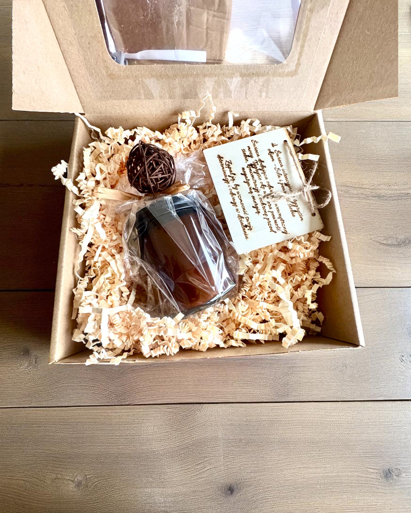 Intentionellt ljus Tigerkraft – Självförtroende och välstånd, 250 ml, möjlighet till personlig anpassning av locket som present