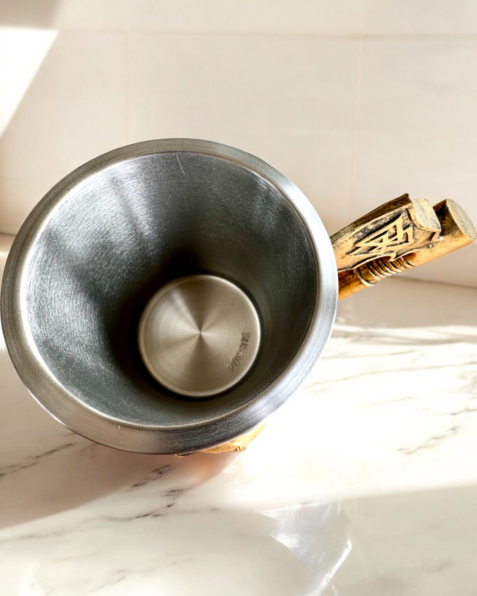 Karnawałowy Kufel Wojownika - 600 ml, 16 cm höjd, möjlighet till personlig gravyr som present