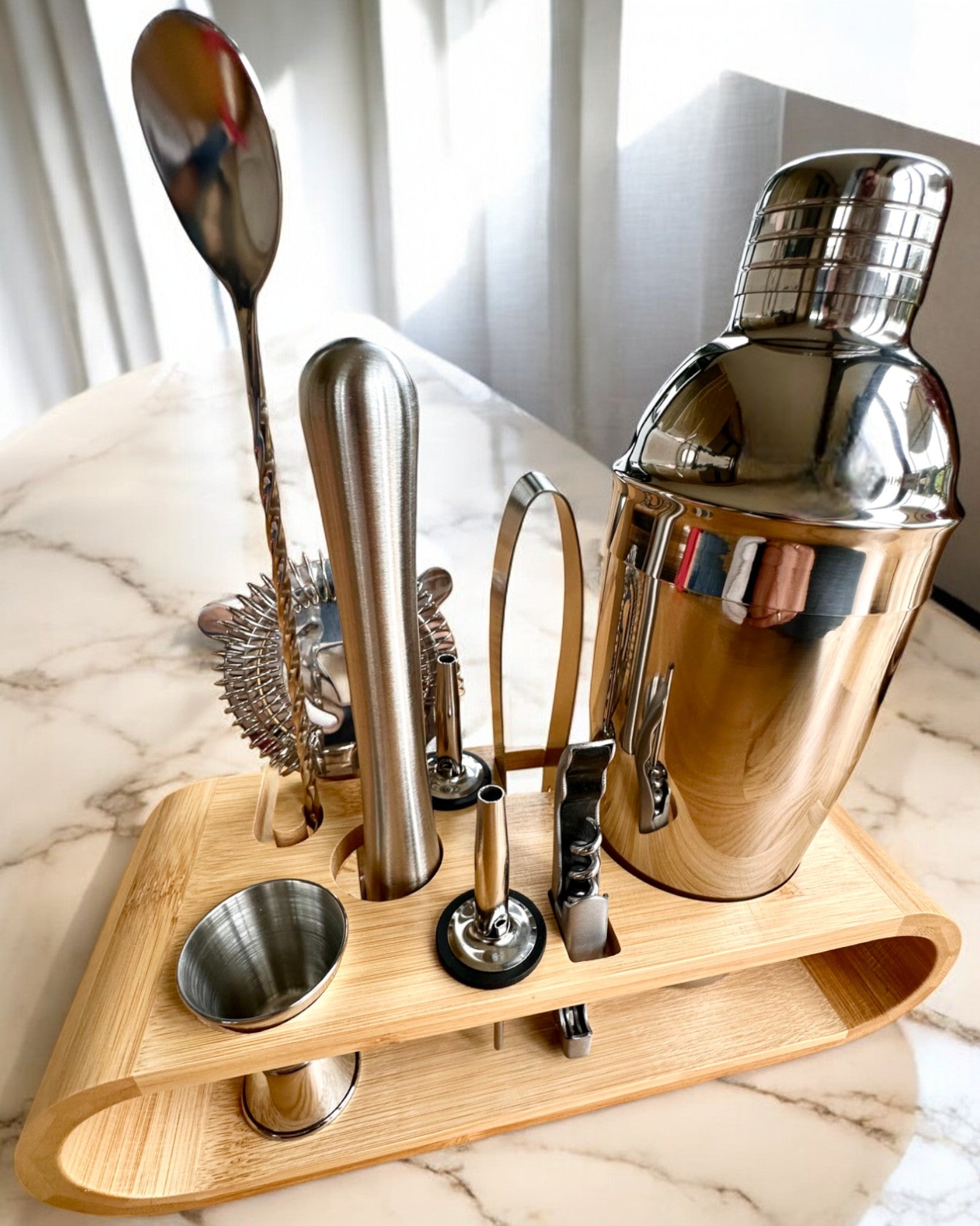 Bartenderset "MixMaster Pro", möjlighet till personlig gravyr som present