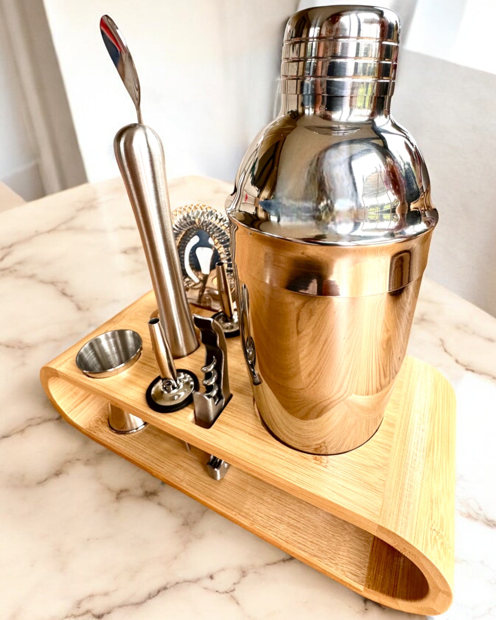 Bartenderset "MixMaster Pro", möjlighet till personlig gravyr som present