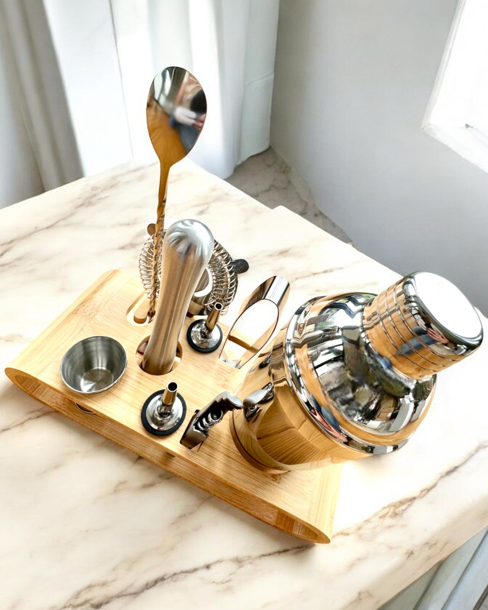 Bartenderset "MixMaster Pro", möjlighet till personlig gravyr som present