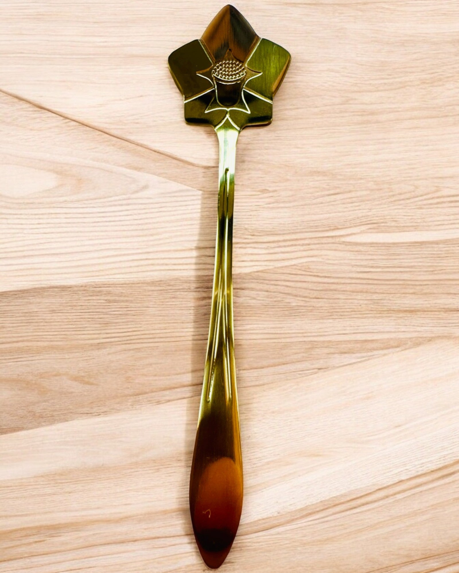 Zestaw Łyżeczek "Kwiatowa Rapsodia" - personalisering med gravyr som present, 2 varianter att välja mellan