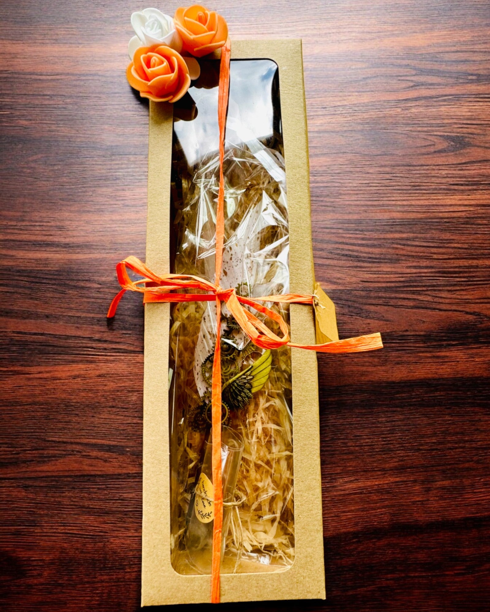 Pióro Kaligraficzne "Steampunkowa Elegancja" z Piórem z Indyka - Handgjorda 5 varianter att välja mellan, personalisering med gravyr som present