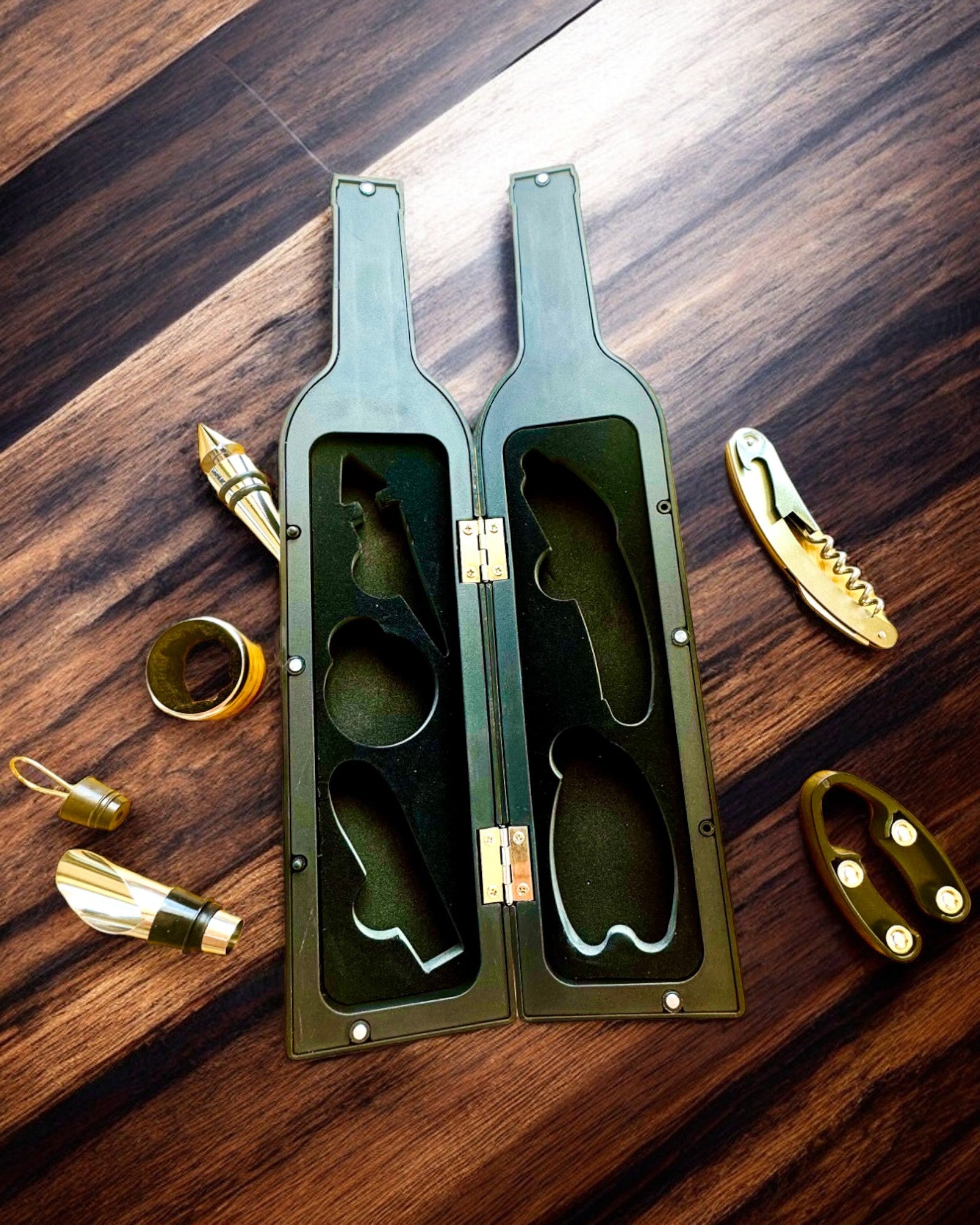 Vinutrustning "Sommelier's Delight" - möjlighet till personlig gravyr som present