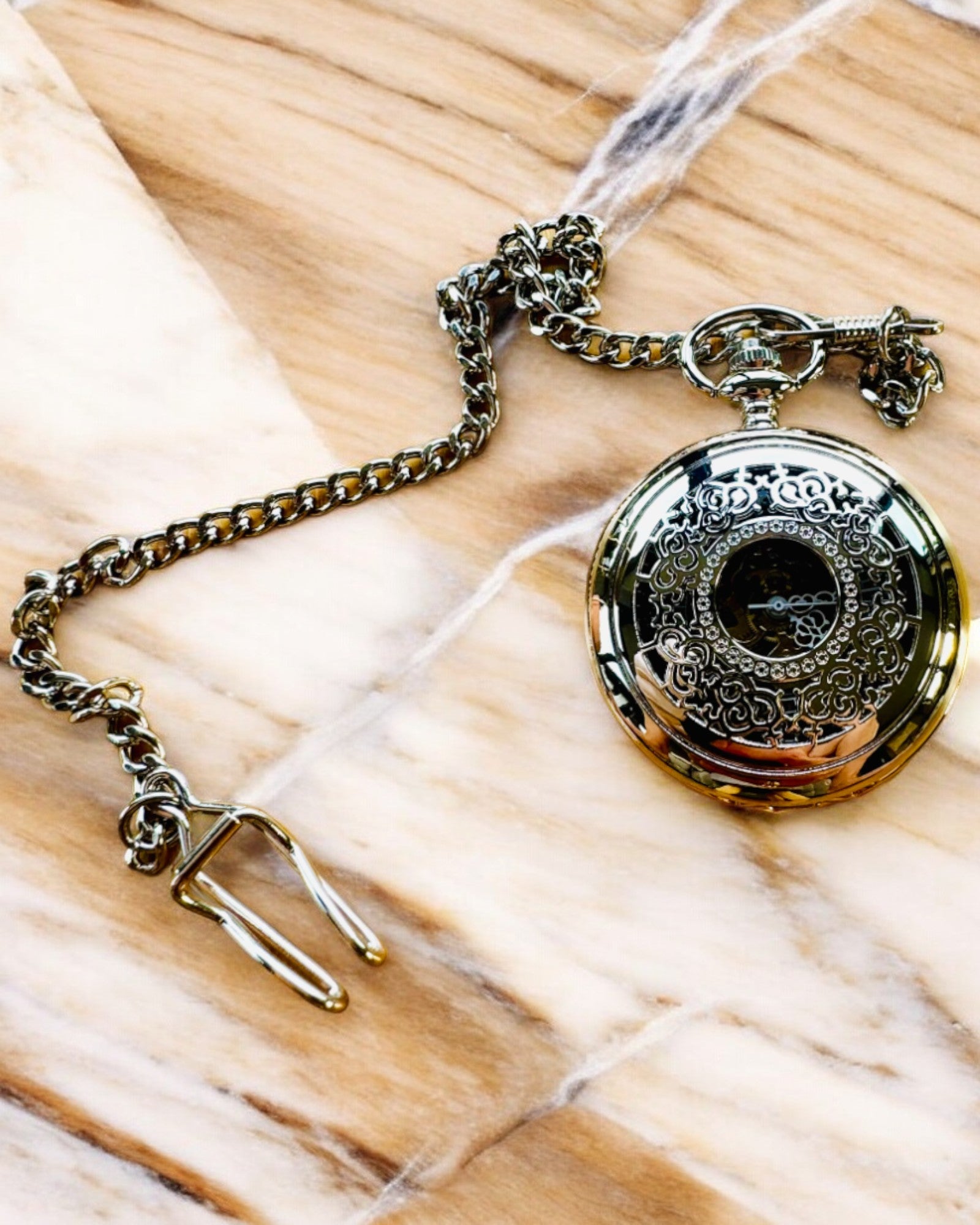 Fickur "Eterna Elegans", personlig present, gravyr. Färg silver