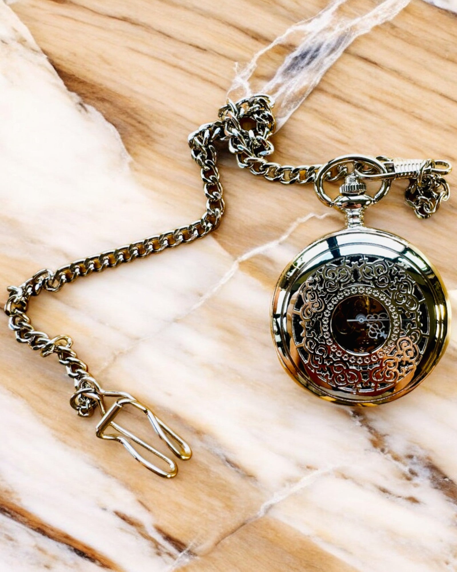 Fickur "Eterna Elegans", personlig present, gravyr. Färg silver