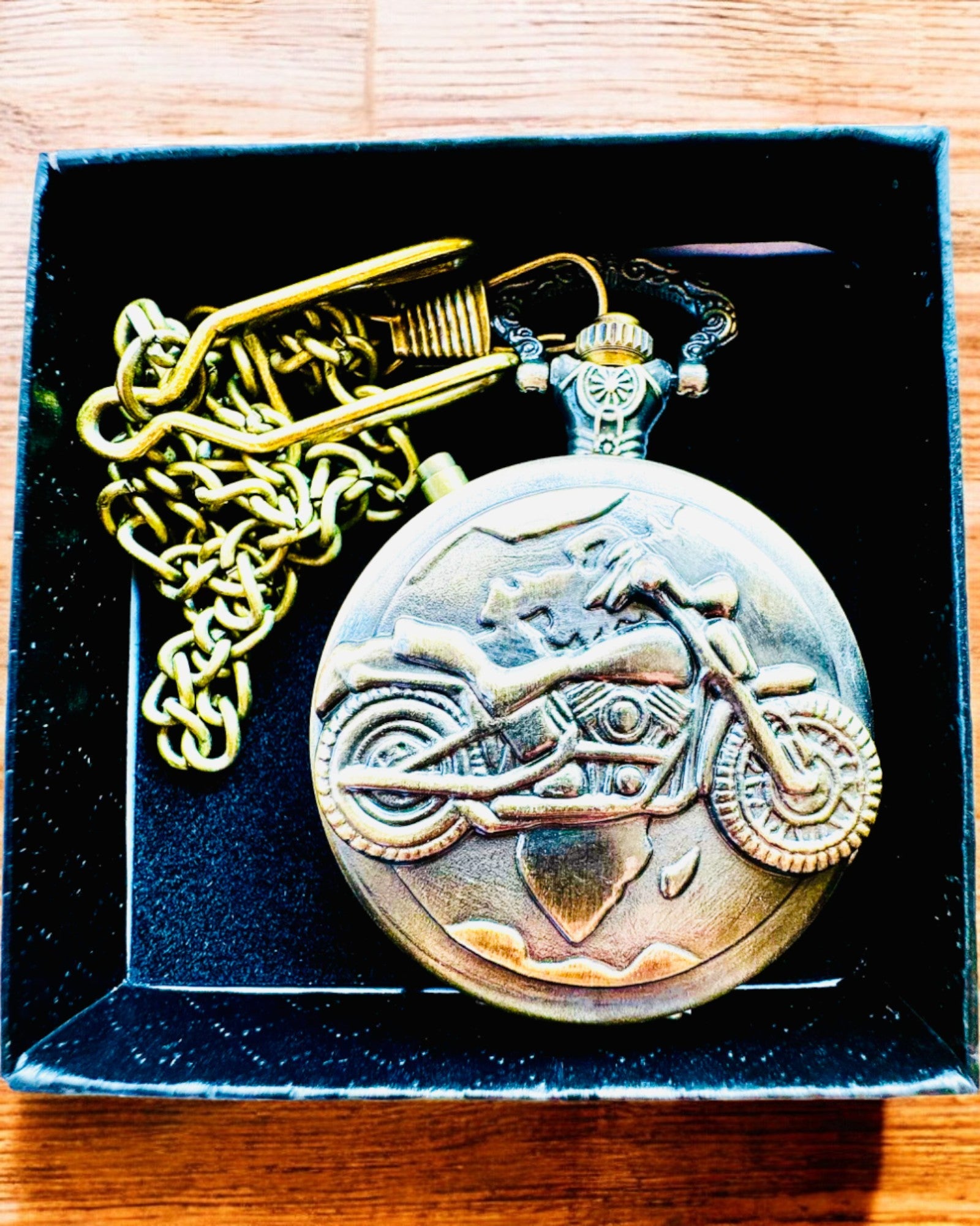 Fickur "Motocyklowy Elegancik 2" – Gravering för present, 3 färgvarianter