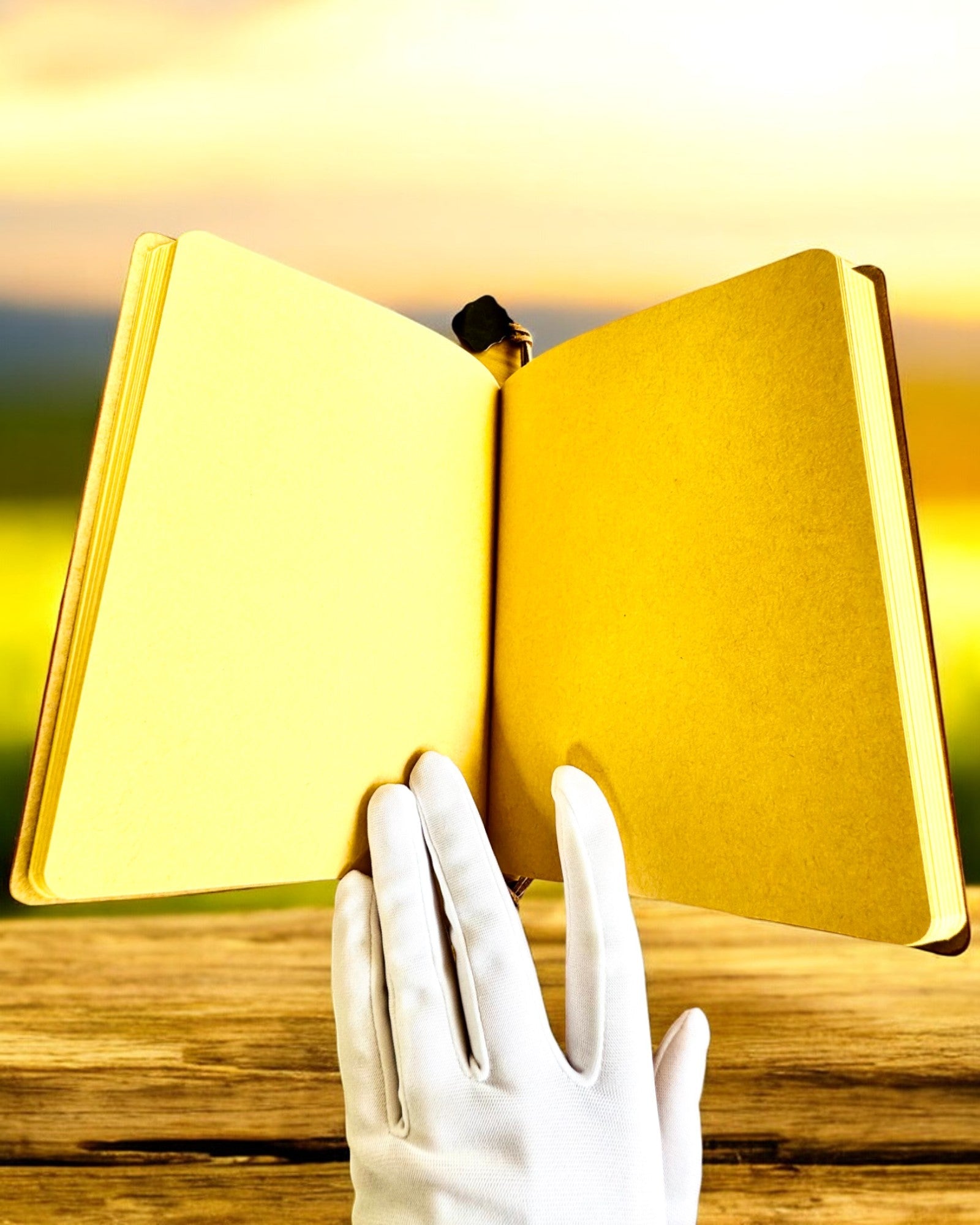 Vintage Anteckningsbok "Nyckel till det Förflutna" - Möjlighet till gravyr för present, anteckningsbok