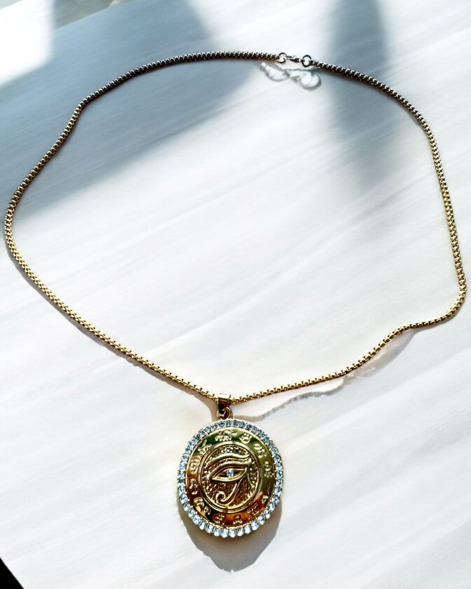 Amulett av Makt "Oko Ra", möjlighet till personlig gravyr som present