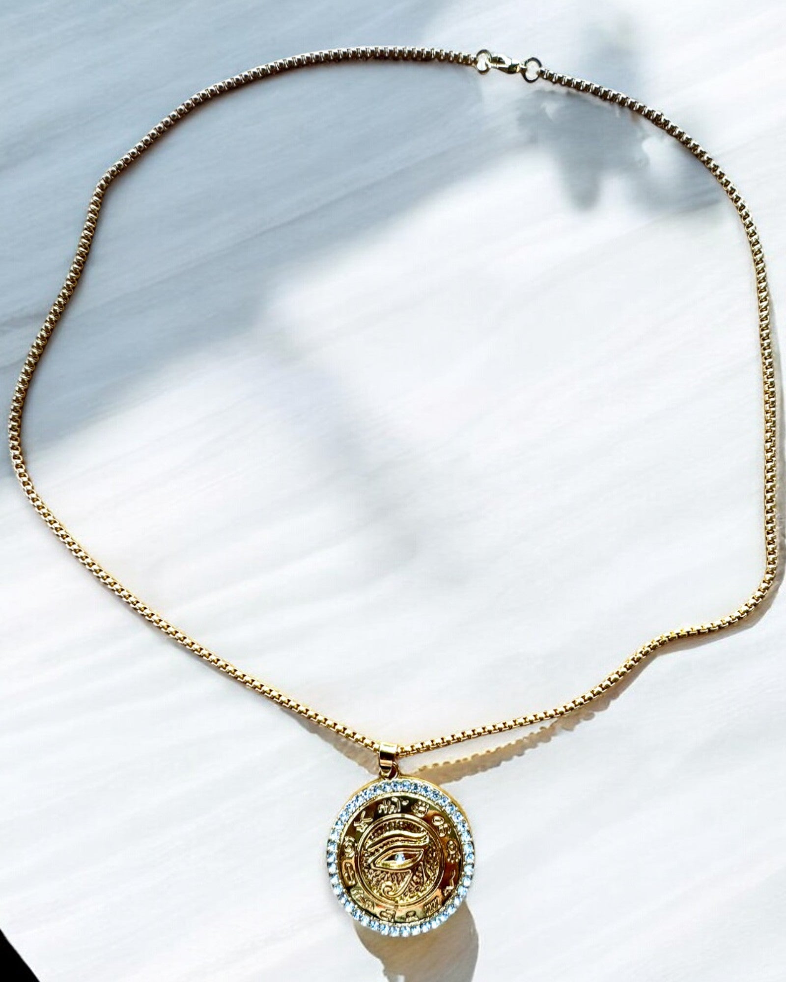 Amulett av Makt "Oko Ra", möjlighet till personlig gravyr som present