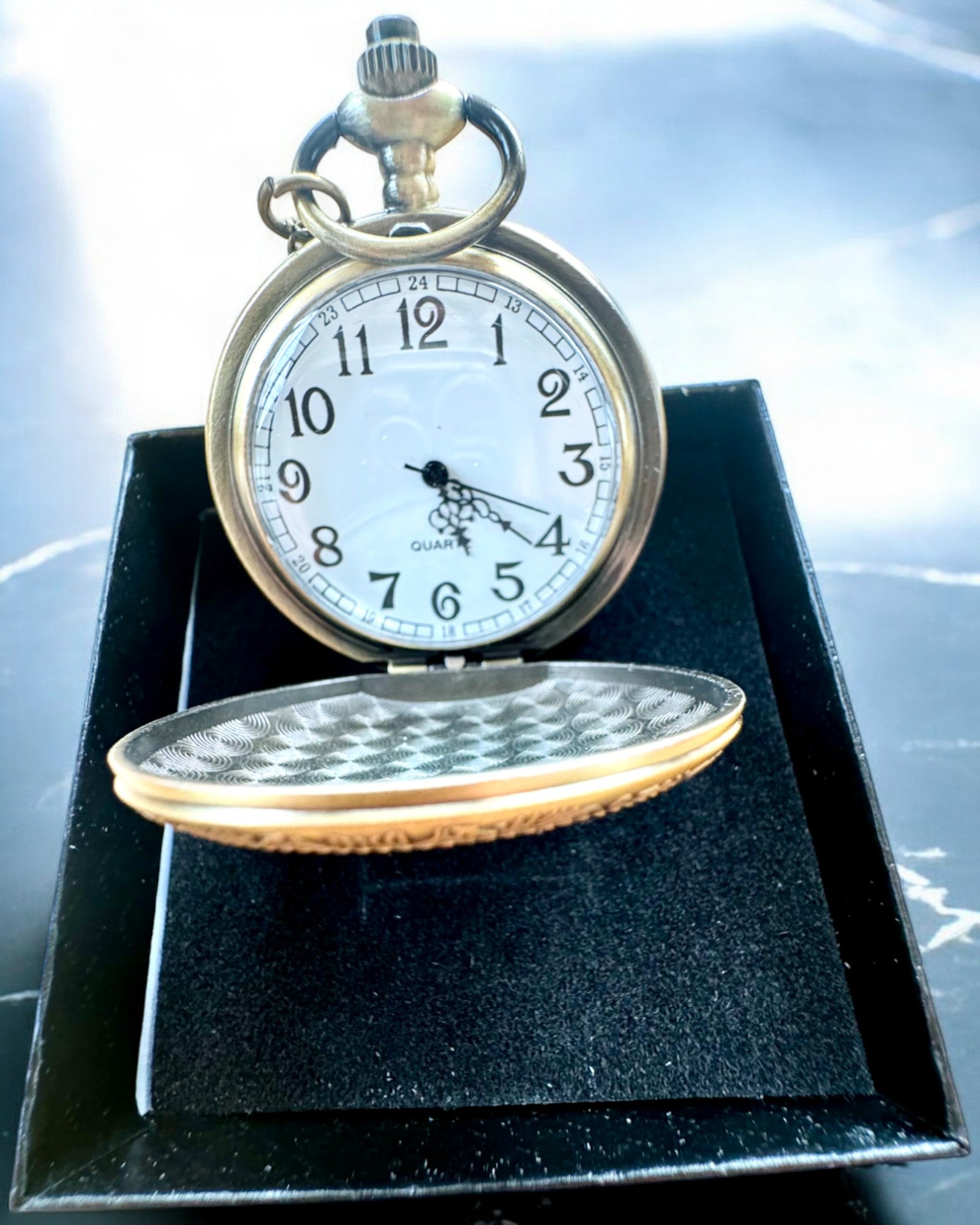 Fickur "Astro Retro Antik Stil" – med möjlighet till gravyr som present