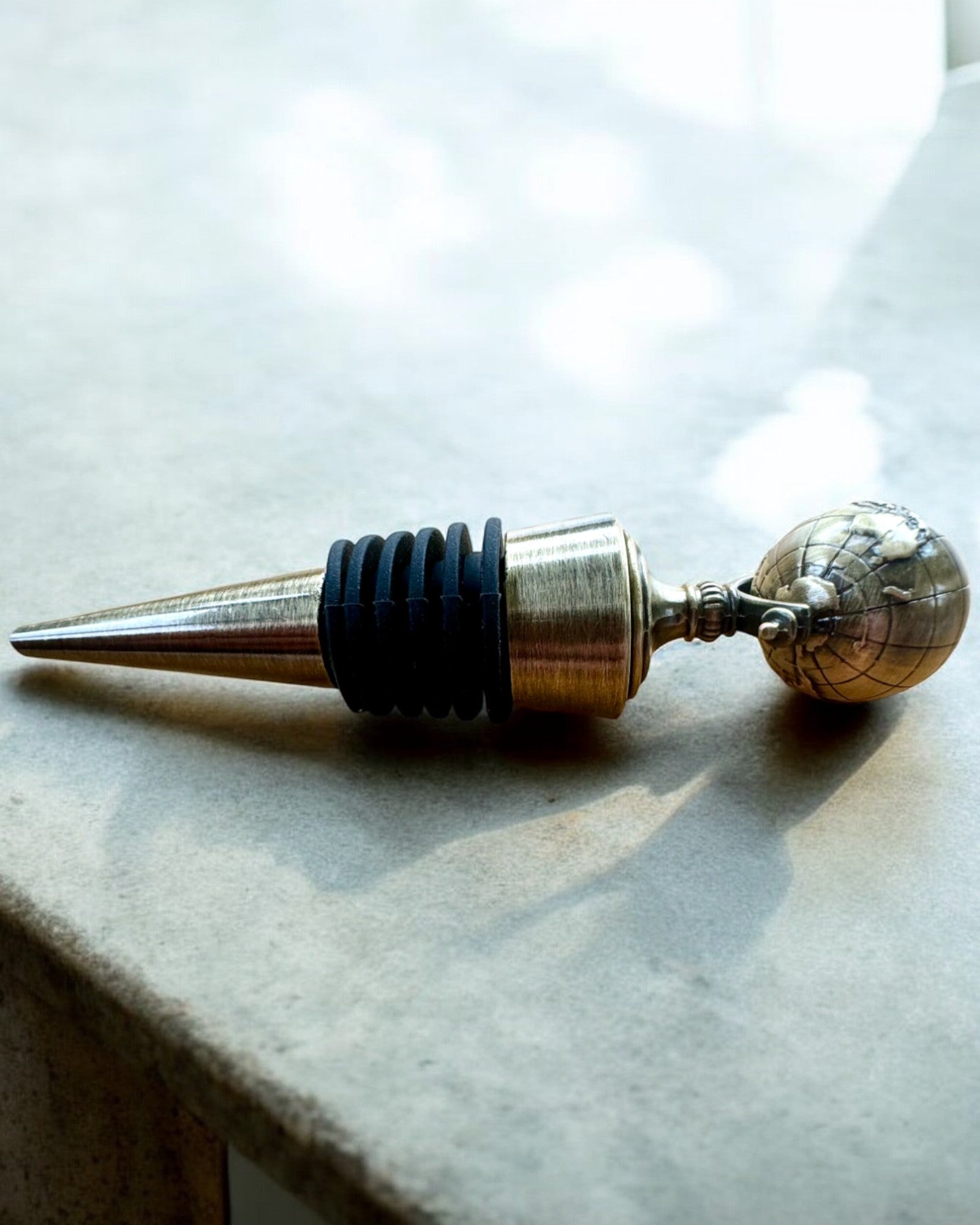 GloboStop - Vinöppnare med Gravyr, möjlighet till personlig gravyr som present