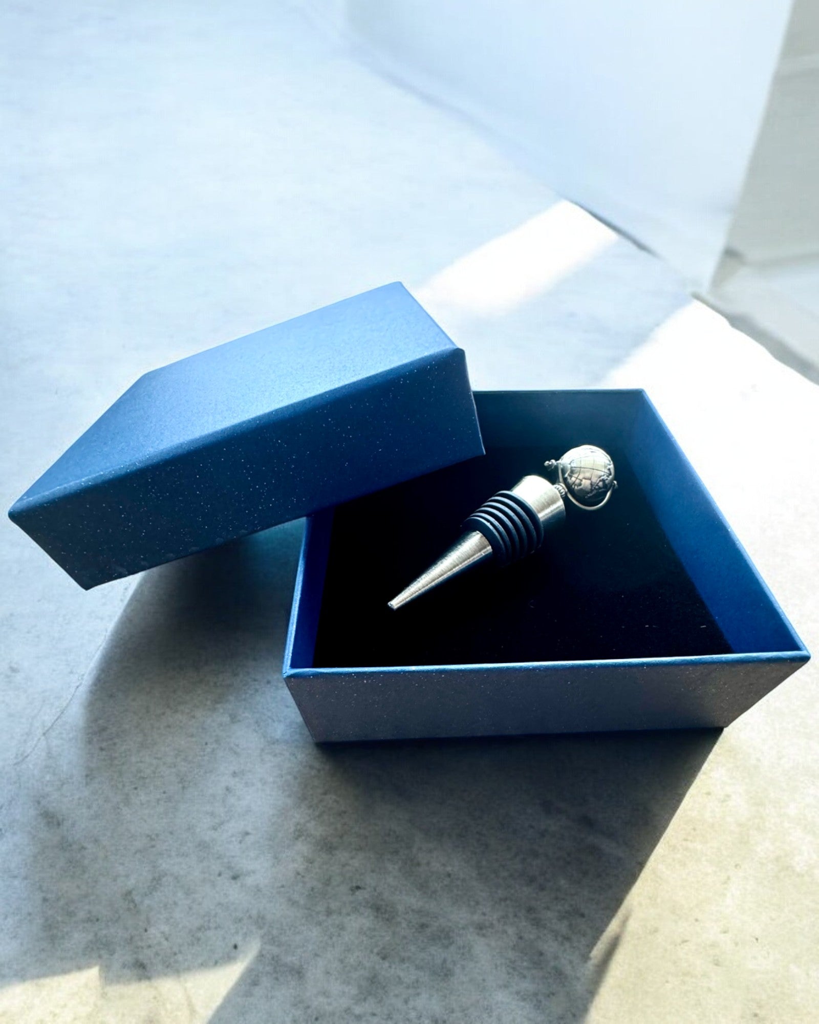 GloboStop - Vinöppnare med Gravyr, möjlighet till personlig gravyr som present