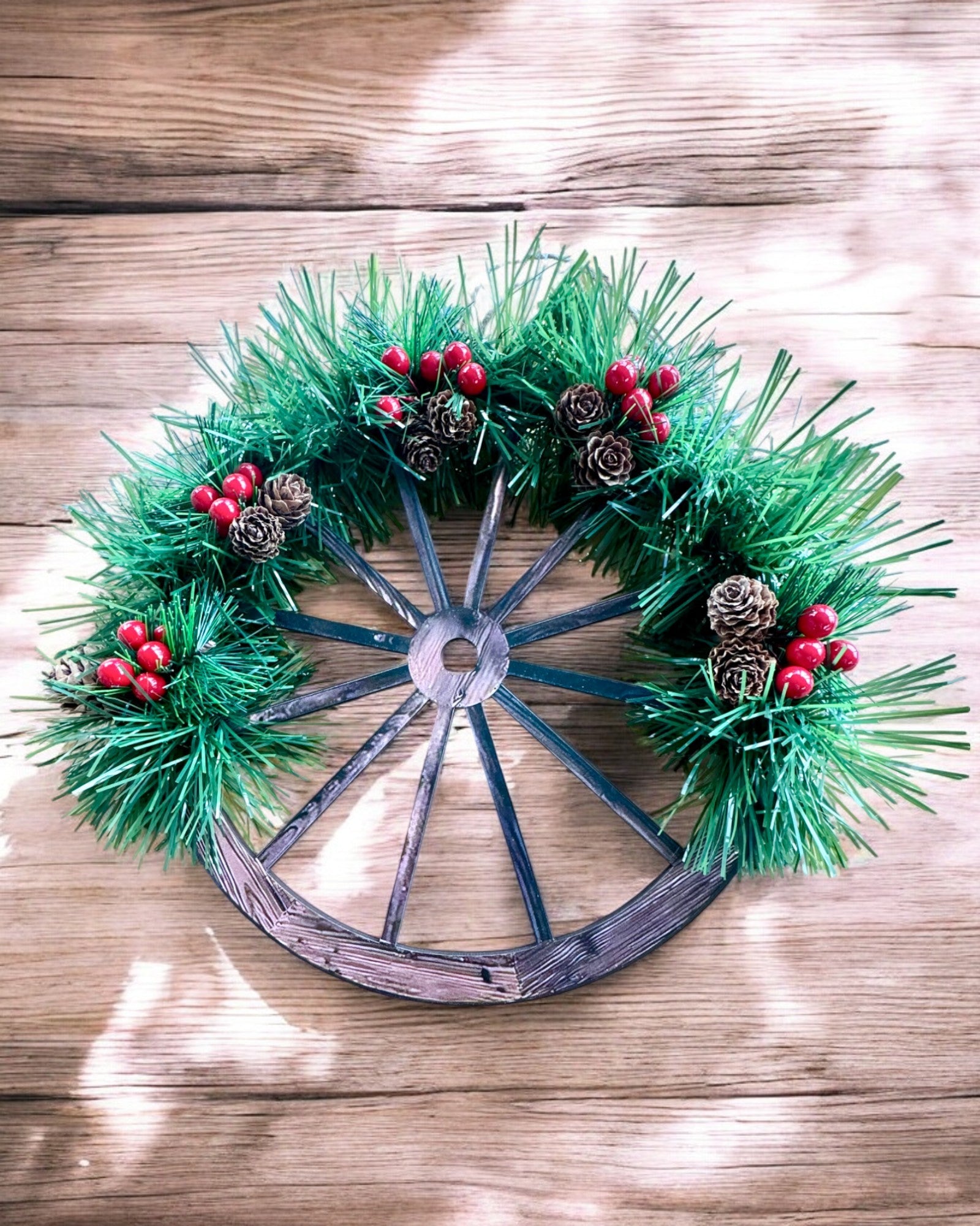 Dekorationsset 3 x Julringar "Wesoła Gwiazda" - möjlighet till personlig gravyr som present