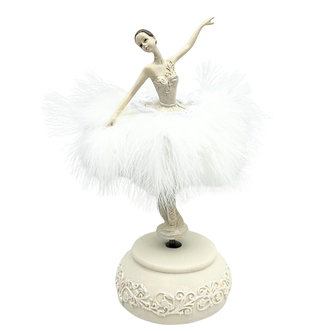 Speldosa Ballerina Snödrottningen Rörlig 23,5 cm – MP-19009