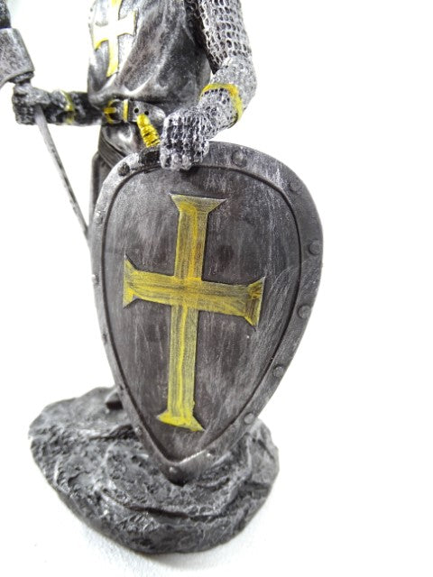 Riddare - korsfarare - Dekorativ figur - Höjd 18cm - MC-23079