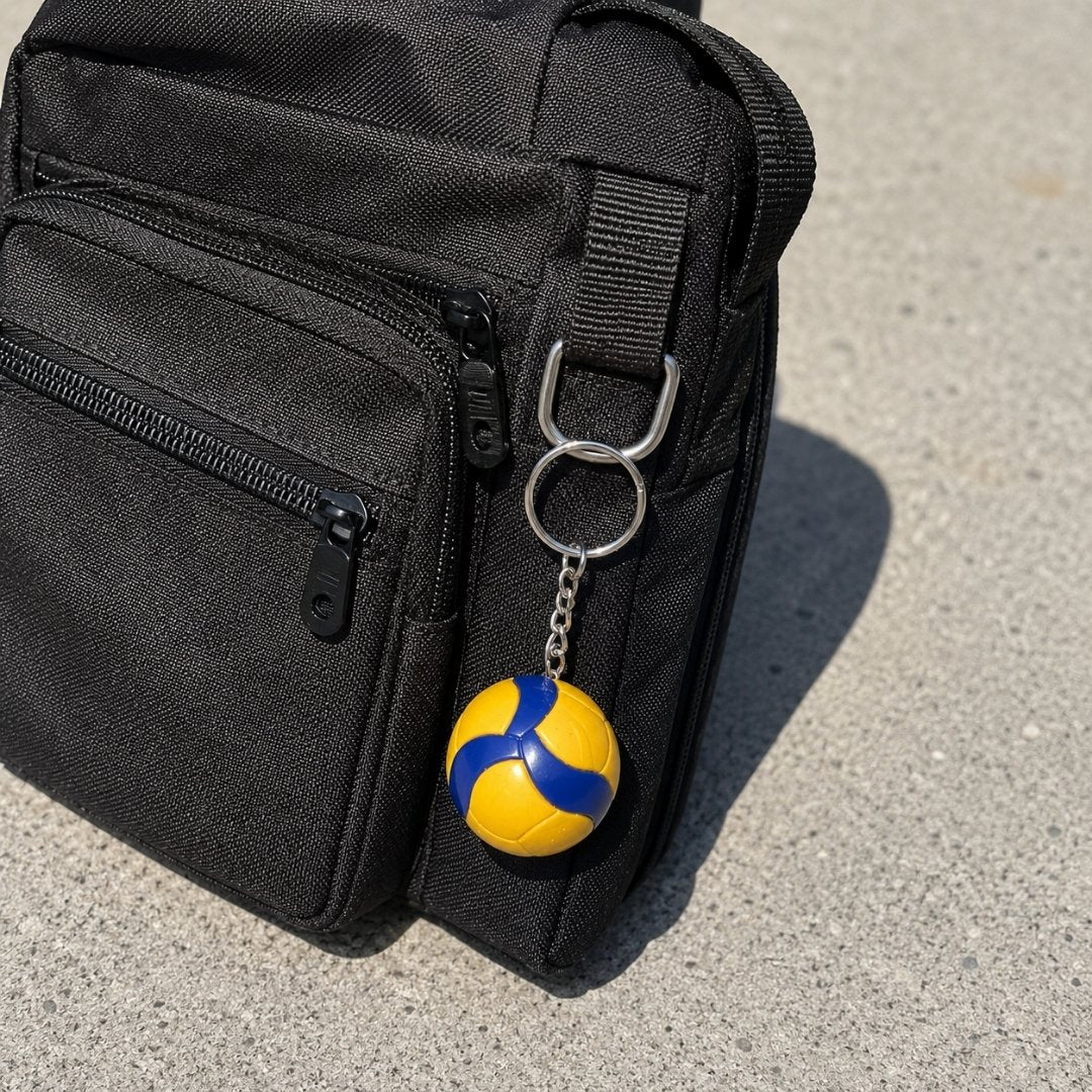 Sportnyckelring med volleyboll – present till volleybollspelare - VBK-001