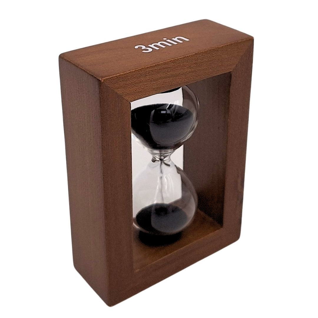 Timglas 3 Minuter i Träram - Elegant Dekoration – M123