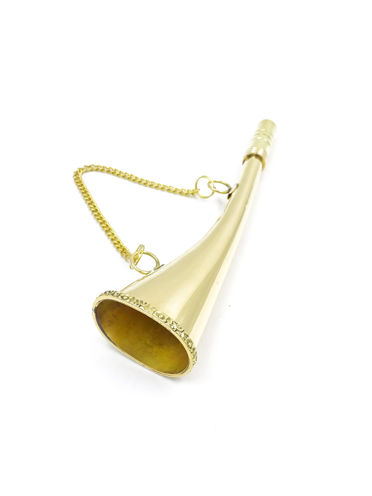 Signalhorn i mässing med kedja - dimhorn MIKB10/8