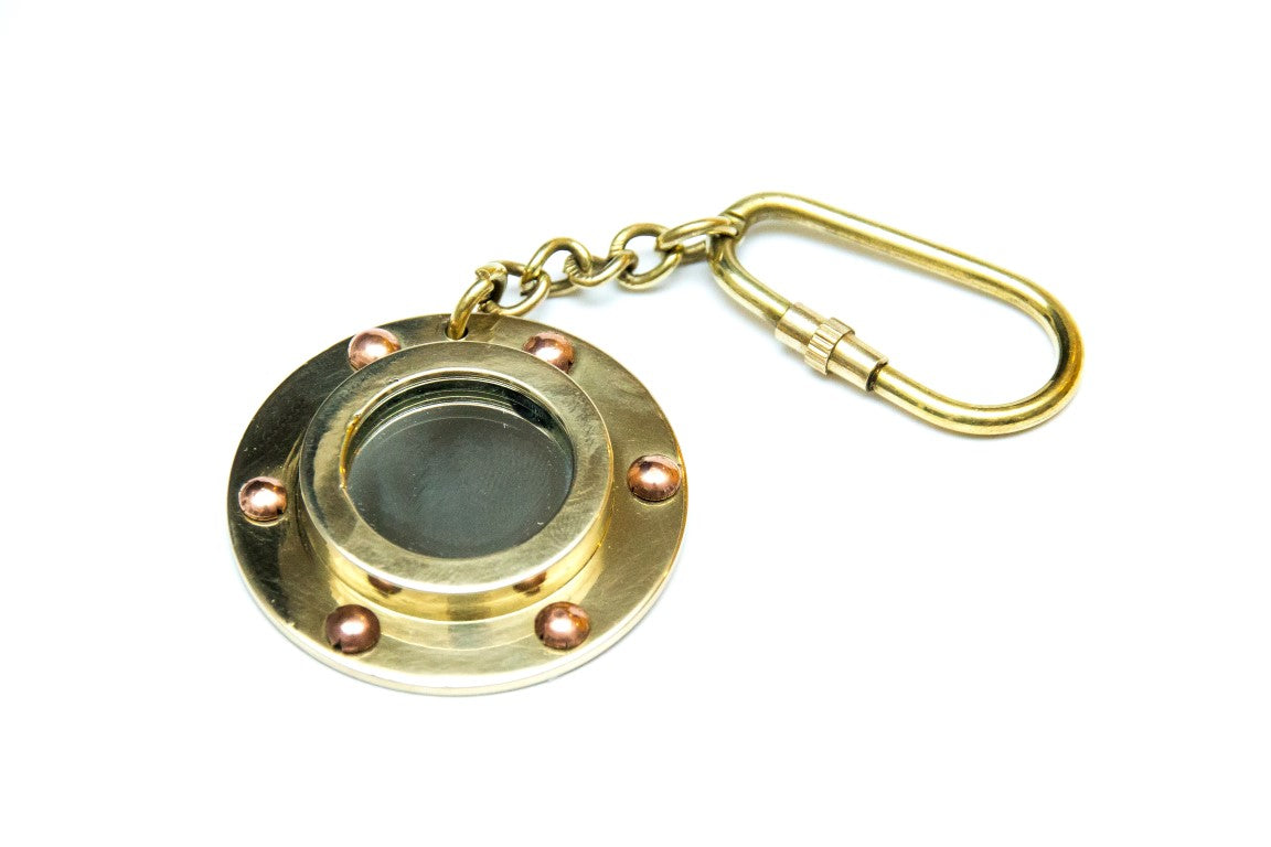 Nyckelring hyttventil spegel KEY-0134B