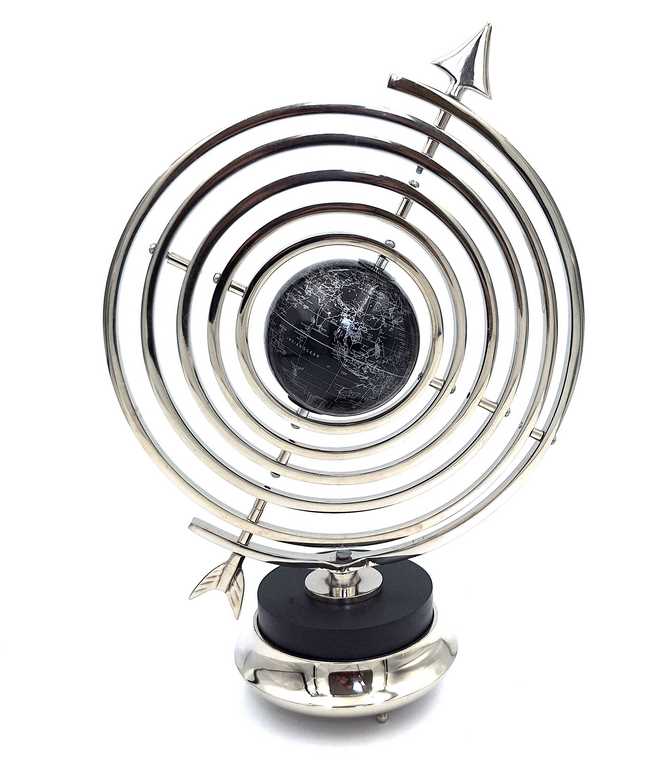 Sfäriskt astrolabium med glob 44,5 cm - NI9117