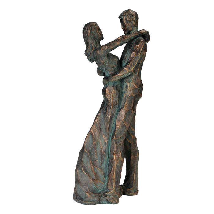 Dekorativ figur dansande par - present till bröllop årsdag – 43064