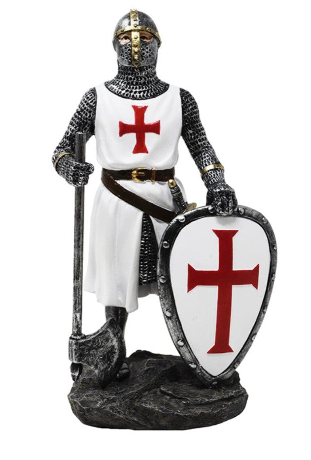 Tempelriddare figur 18,5 cm – Polyresin – MC-23134