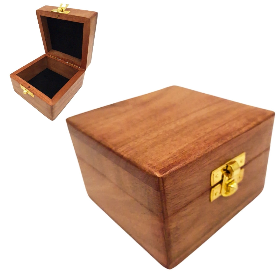 Trälåda 6 x 6 x 4 cm - DNU-017