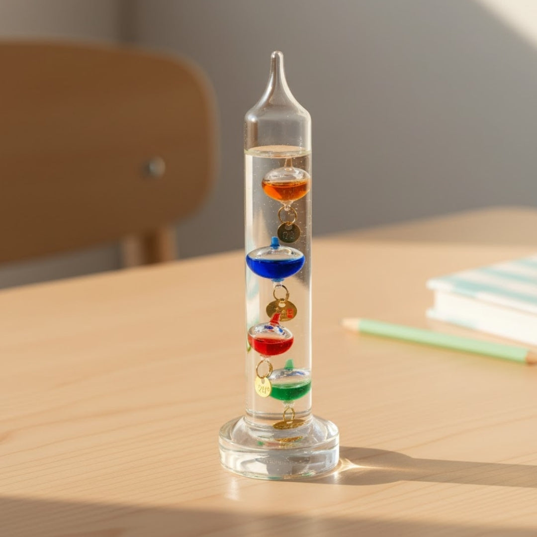 Galileisk Termometer Galileo – Vetenskaplig Present – GA10