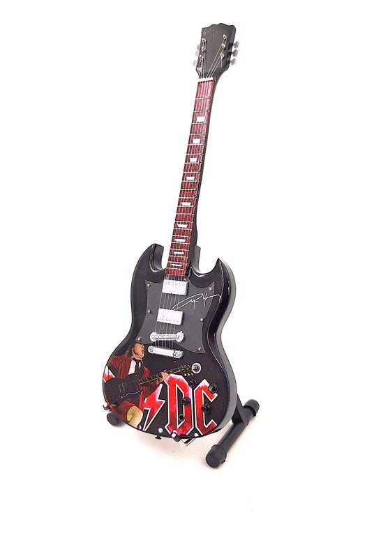 Minigitarr - 24,5 cm – i Angus Young-stil – MGT-8518
