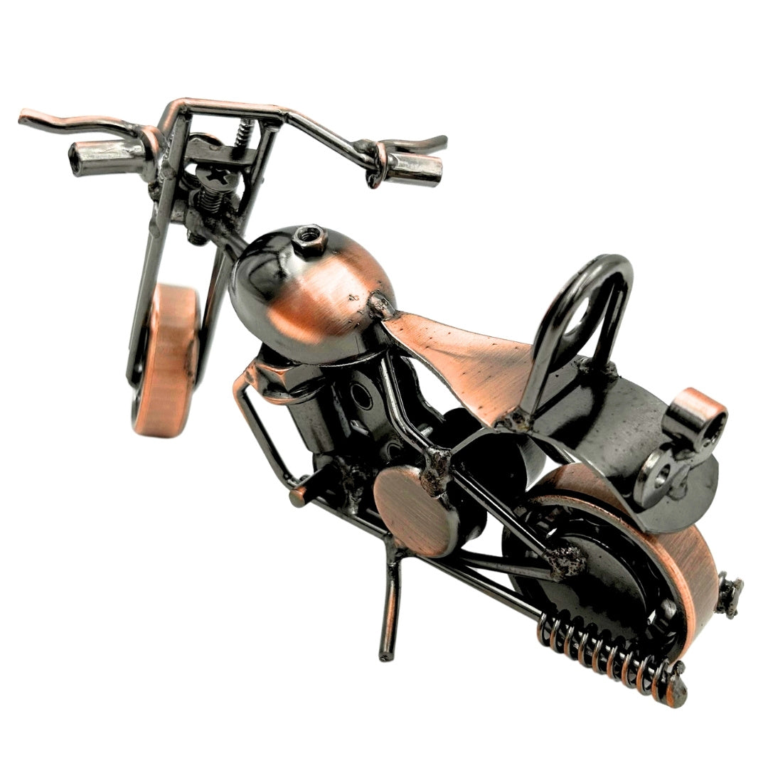 Metallmodell av choppermotorcykel - M33