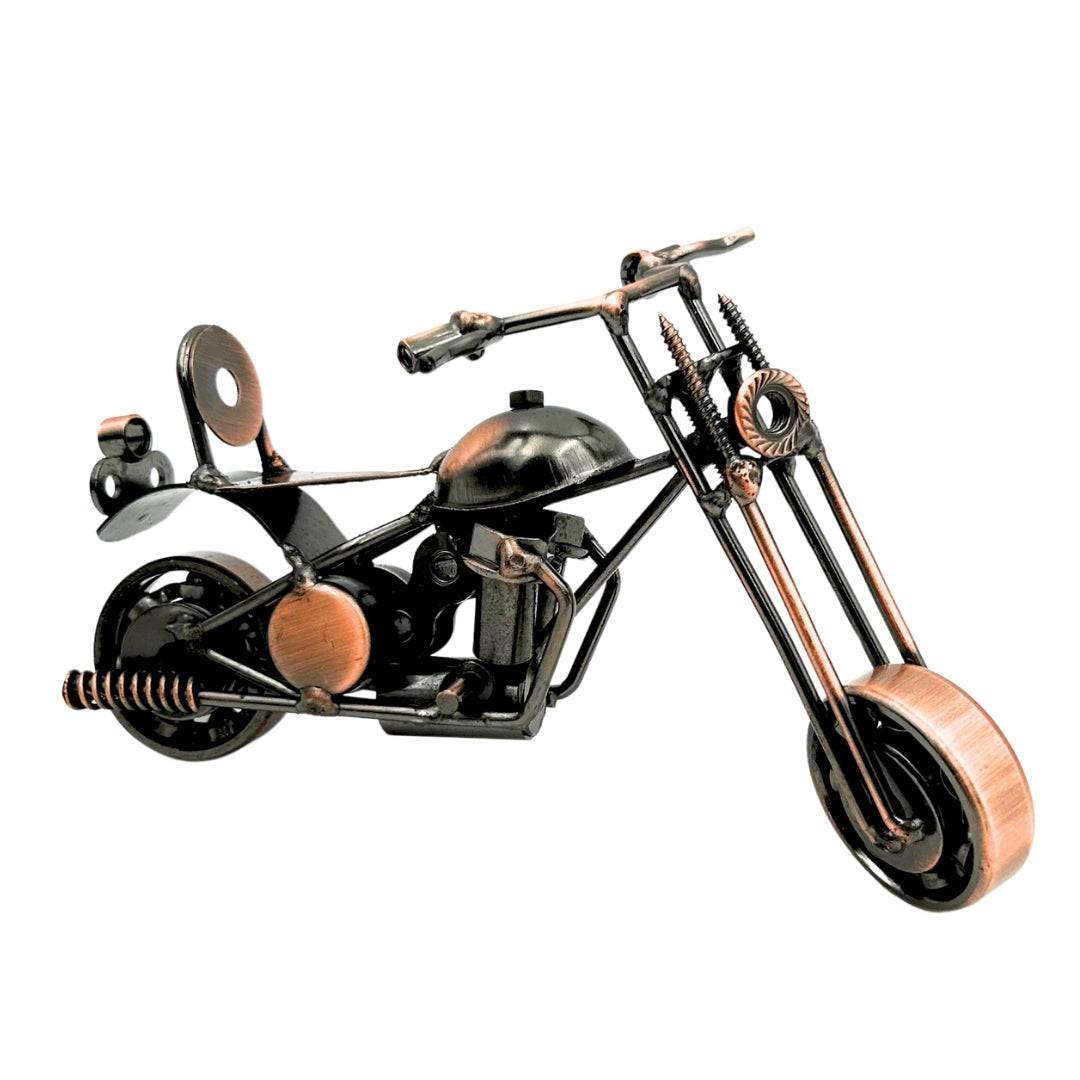 Metallmodell av choppermotorcykel - M33