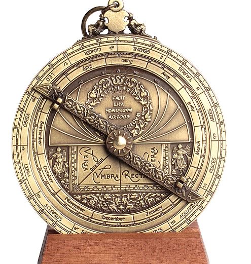 Europeiskt astrolabium – premiumrenässansreplik – H32