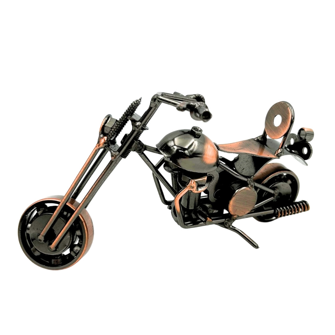 Metallmodell av choppermotorcykel - M33