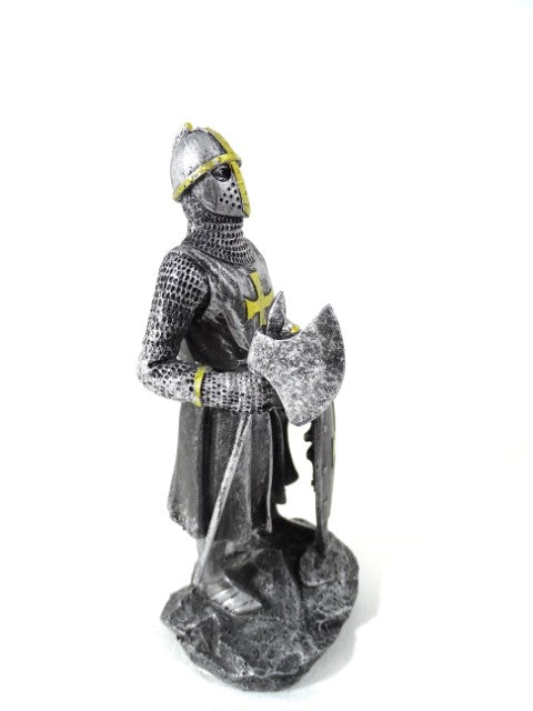 Riddare - korsfarare - Dekorativ figur - Höjd 18cm - MC-23079