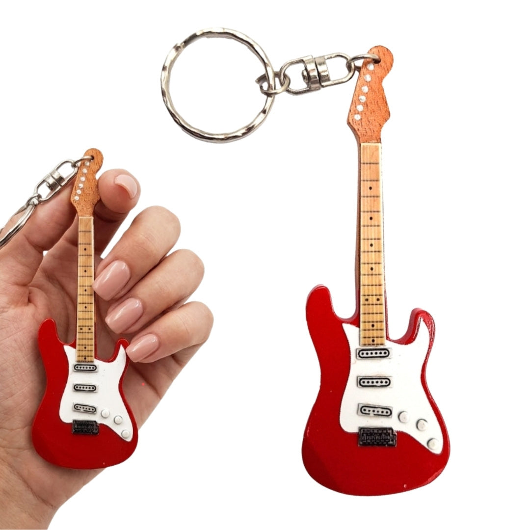 Nyckelring - gitarr i stil med Dire Straits - Mark Knopfler EGK-0474