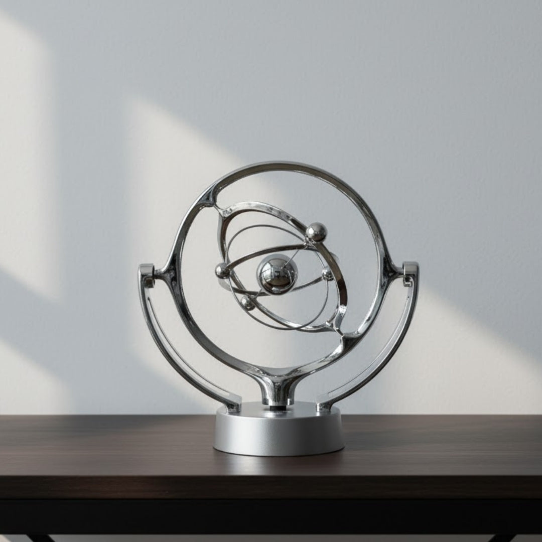 Kinetiskt System - Perpetuum Mobile Magnetpendel – Skrivbordsgadget – PMPT