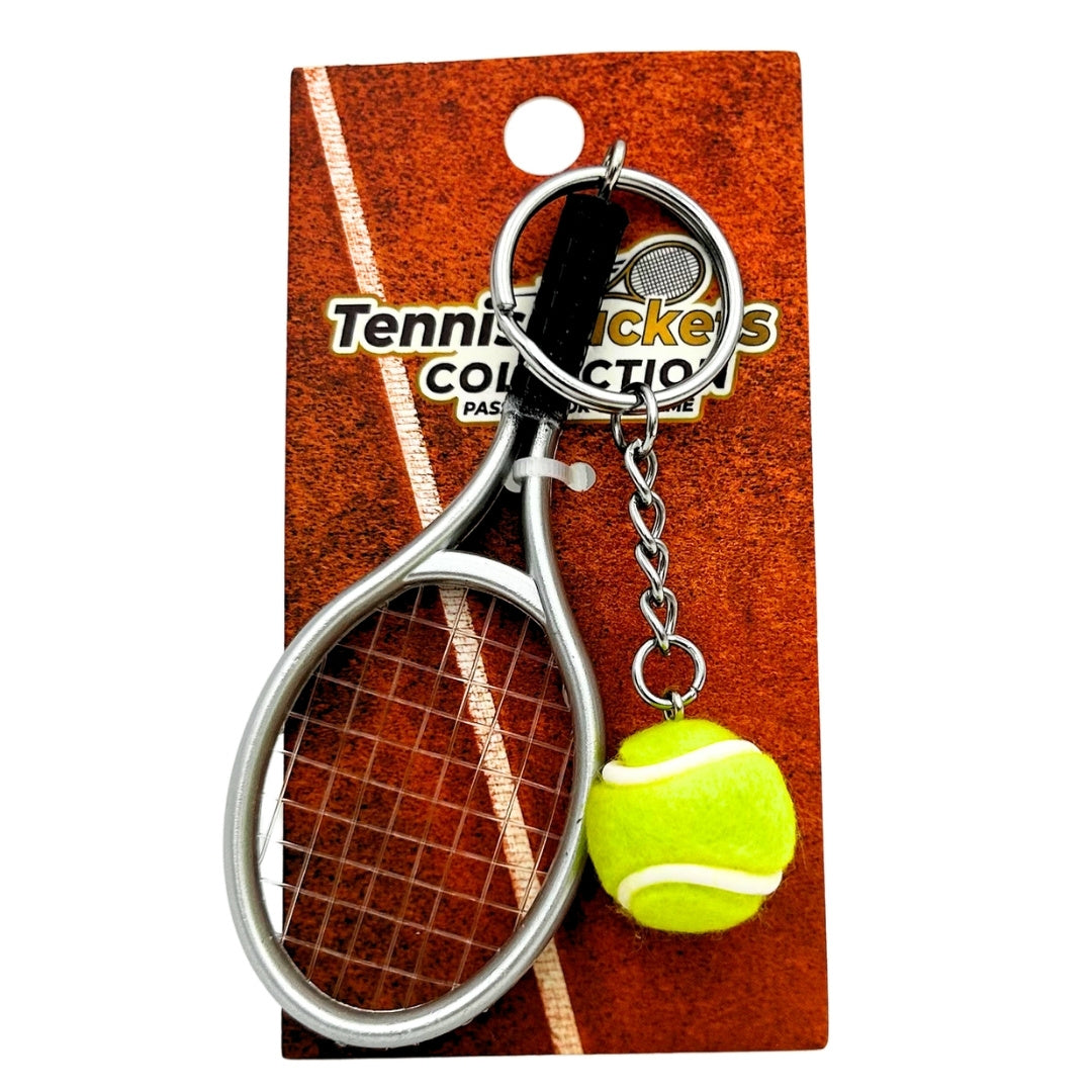 Sportnyckelring med tennisracket – present till tennisspelare - TRK-004