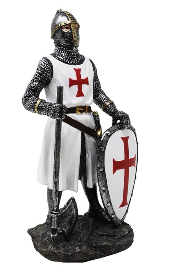 Tempelriddare figur 18,5 cm – Polyresin – MC-23134