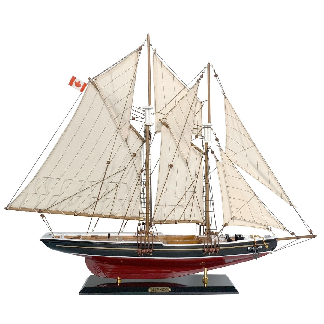 Modell av segelfartyget Bluenose 80cm - BL80